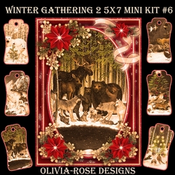 Winter Gathering 2 5X7 Mini Kit #6 