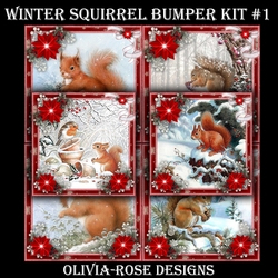 Winter Squirrel Bumper Kit #1