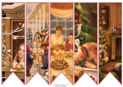 Christmas Vintage Bookmarks #8