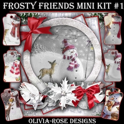 Frosty Friends Mini Kit #1 NO BOW**