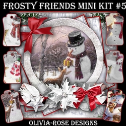Frosty Friends Mini Kit #5 NO BOW**