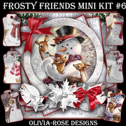 Frosty Friends Mini Kit #6   NO BOW** 