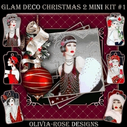 Glam Deco Christmas 2 Mini Kit #1
