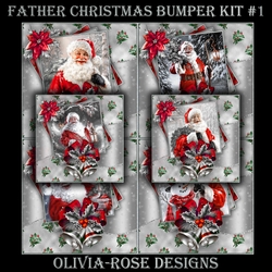 Father Christmas Bumper Kit #1 NO BELLS OR FLOWER**