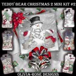 Teddy Bear Christmas 2 Mini Kit #2