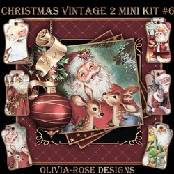 Christmas vintage 2 Mini Kit #6