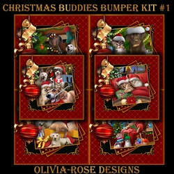 Christmas Buddies Bumper Kit #1   