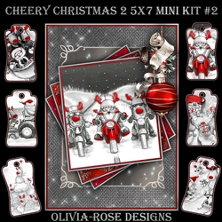 Cheery Christmas 2 5X7 Mini Kit #2