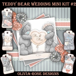 Teddy Bear Wedding Mini Kit #2