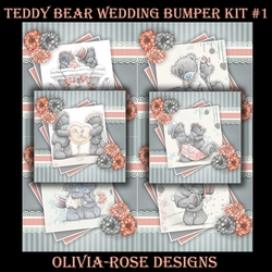 Teddy Bear Wedding Bumper Kit #1
