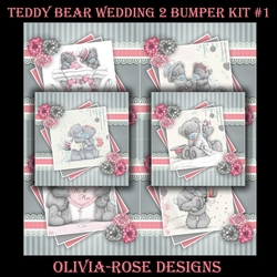 Teddy Bear Wedding 2 Bumper Kit #1