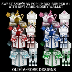 Sweet Snowman Pop Up Bumper#1