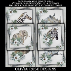 Safari Animals 2 Bumper Kit #1  