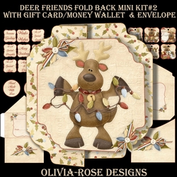 Deer Friends Fold Back Mini Kit#2   