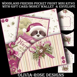 Woodland Friends Pocket Front Mini Kit#3