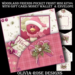 Woodland Friends Pocket Front Mini Kit#4