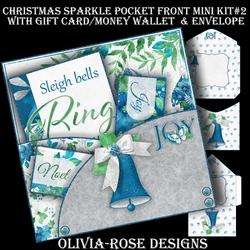 Christmas Sparkle Pocket Front Mini Kit#2