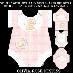 Stuffed With Love Baby Vest Shaped Mini Kit #1
