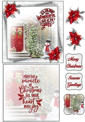 Most Wonderful Time 6X6 Topper Sheet #1