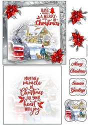 Merry Little Christmas 2 6X6 Topper Sheet #2