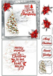 Merry Little Christmas 2 6X6 Topper Sheet #4