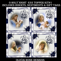 O Holy Night Topper Kit #1