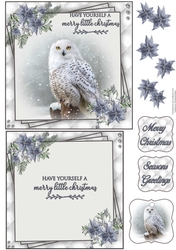 Winter Wildlife 6X6 Topper Sheet #3