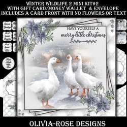 Winter Wildlife 2 Mini Kit #2  