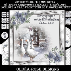 Winter Wildlife 2 Mini Kit #4