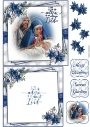 Christ The Lord 6X6 Topper Sheet #1