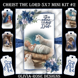 Christ The Lord 5X7 Mini Kit #2       ,   