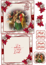 Christ The Lord 2 6X6 Topper Sheet #2 