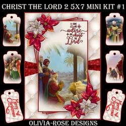 Christ The Lord 2 5X7 Mini Kit #1 ,