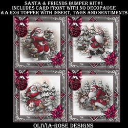 Santa & Friends Bumper Kit #1