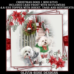 Christmas Dogs 1 Mini Kit #3 