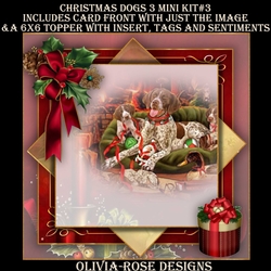 Christmas Dogs 3 Mini Kit #3