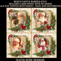 Heres Santa Bumper Kit #1  