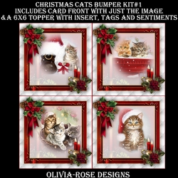 Christmas Cats Bumper Kit #1