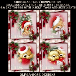 Christmas Teddy Bumper Kit #1