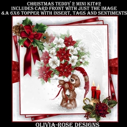 Christmas Teddy 2 Mini Kit #2