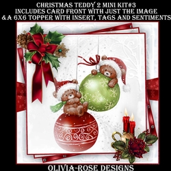 Christmas Teddy 2 Mini Kit #3