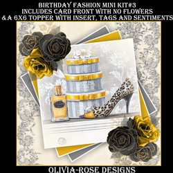 Birthday Fashion Mini Kit #3