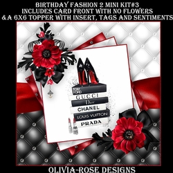 Birthday Fashion 2 Mini Kit #3