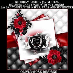 Birthday Fashion 2 Mini Kit #4