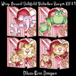 Wrap Around Gatefold Valentine Bumper Kit #1