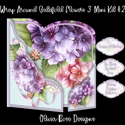 Wrap Around Gatefold Flowers 3 Mini Kit #2