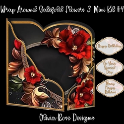 Wrap Around Gatefold Flowers 3 Mini Kit #4