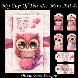 My Cup Of Tea 5X7 Mini Kit #1