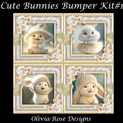 Cute Bunnies Bumper Kit #1   