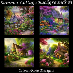 Summer Cottage Backgrounds #1